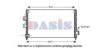 AKS DASIS 102026N Condenser, air conditioning